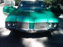 72 Radiant Green Convertible