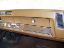 72Cutlass dash2