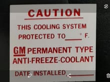 Does anyone here have a picture of where this sticker goes on a Canadian built 1969 442 with air conditioning? Ive searched the assembly manual and some users say on the radiator support but not sure where exactly.   Thanks. 