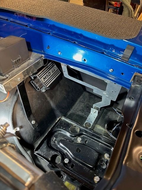 This is the location I chose to mount the ECU.