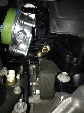 Tapped my purge solenoid for my brake booster source.  Vacuum pump has been deleted on here