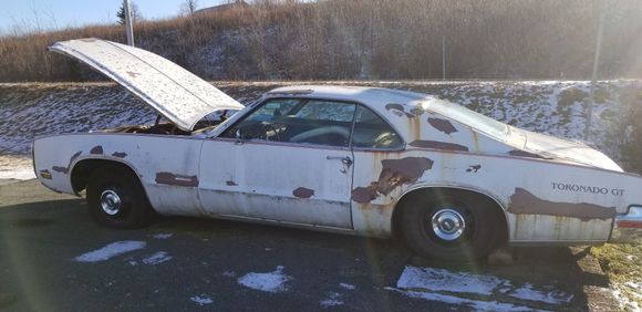 70 GT (red blotches are original paint color, not rust!)