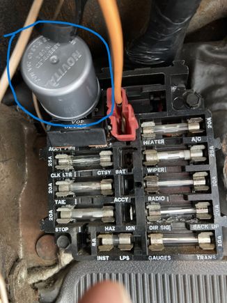 Fuse Box 1972 Cutlass Supreme