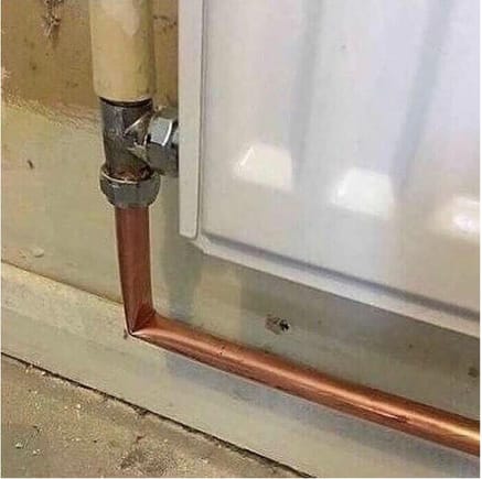 Of course he’s a master plumber 