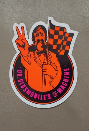 Dr Oldsmobile Color Decal