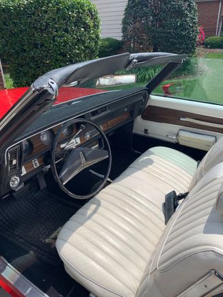 Would like to redo this interior. Replaced chrome dash trim