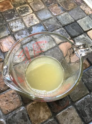 Squeezed lemon juice