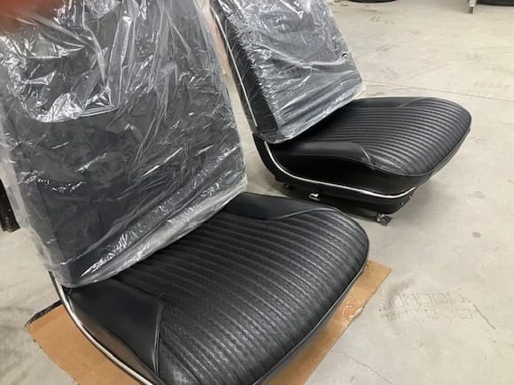 Bucket Seats Rebuilt and ready to Install.
