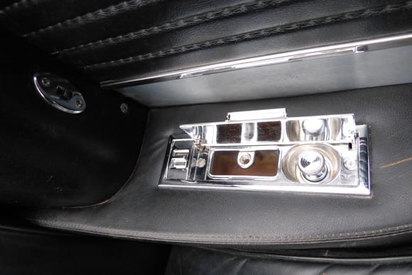Rear seat ashtrays, lighters, and window switches all still work.