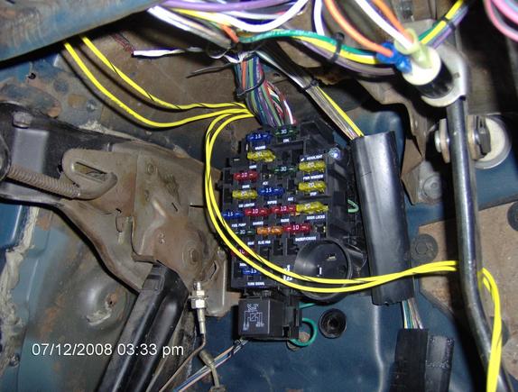 Wire harness replacement