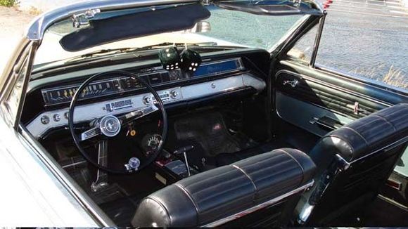 1964 Starfire interior