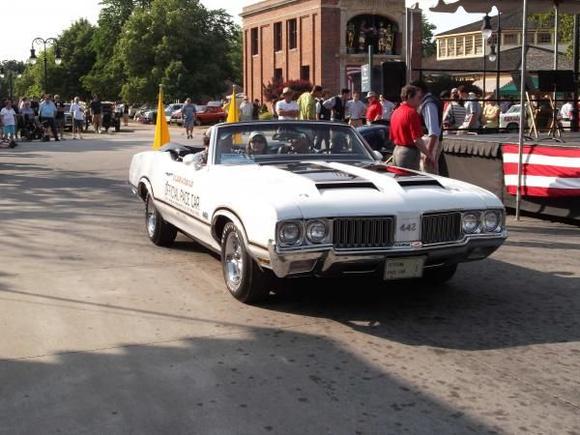 The MM Greenfield Village Pass thru parade.