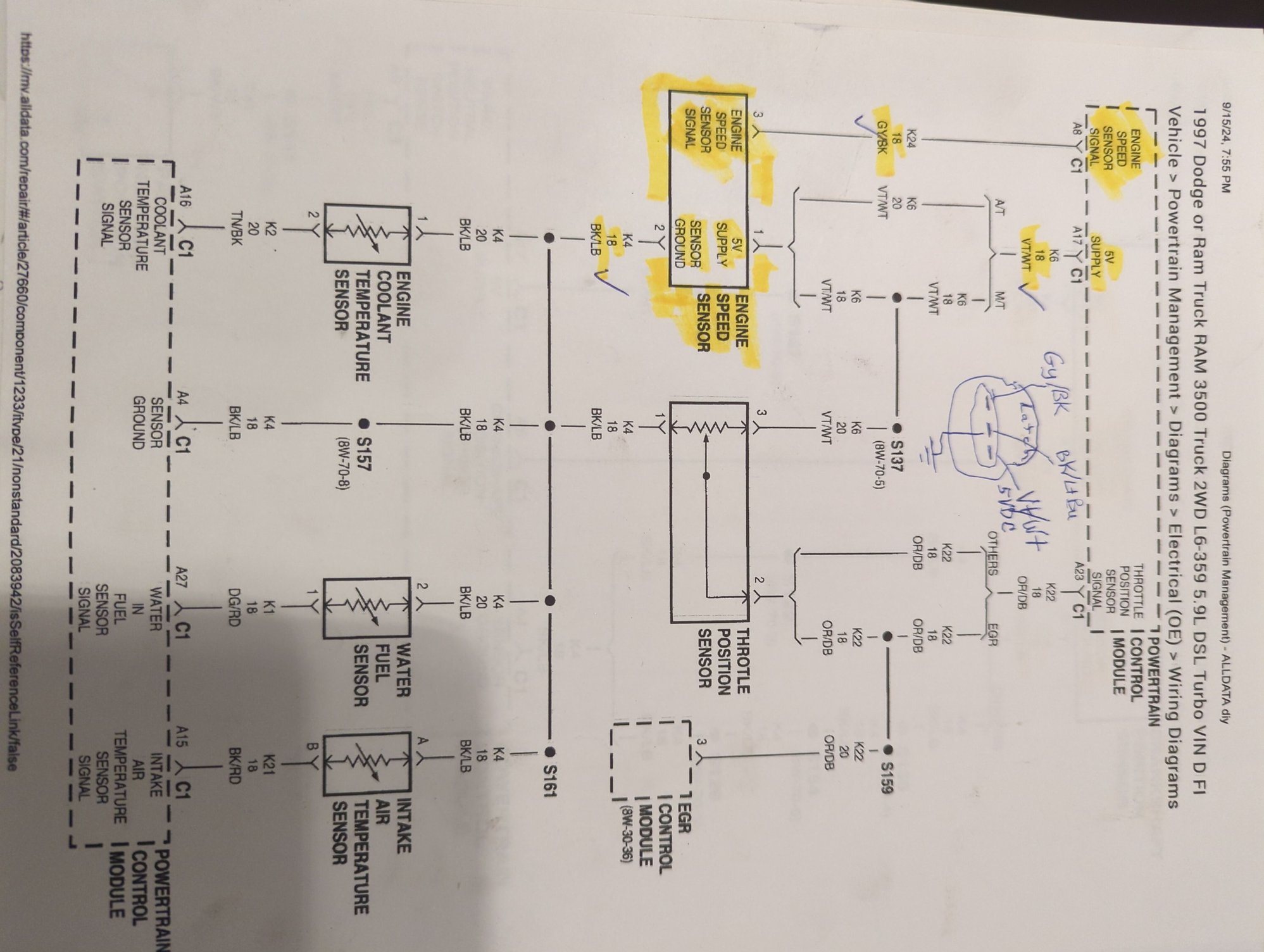 This wiring checks out. So what's up?