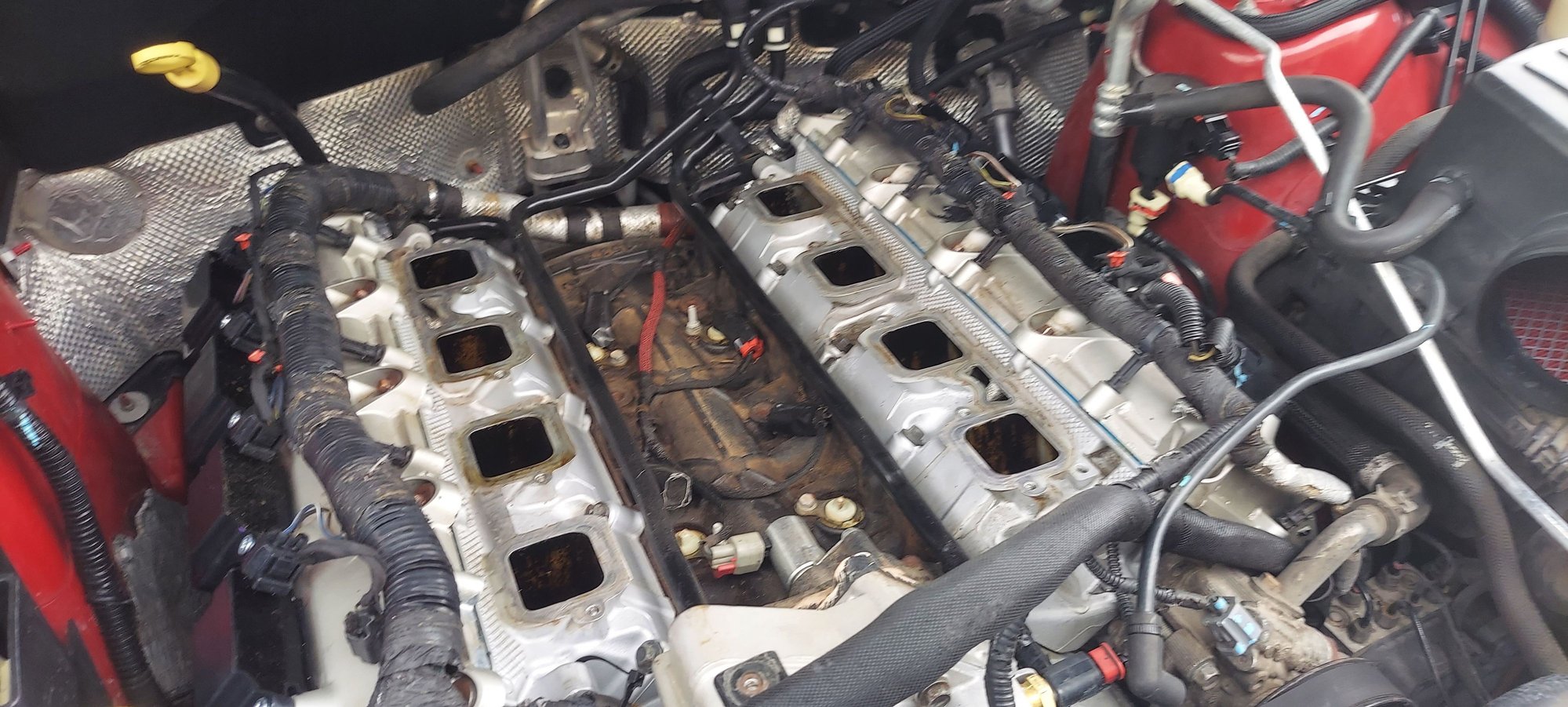 I have litterally only used Walmart and CircleK 93 octane fuel and when I pulled the intake after 2000+ miles.  I was greeted to this slimy syruplike substance inside EACH port.  The fuel spray seems to clean some of it, but it was very pronounced.