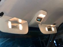 My headliner is the OEM color, and see how the visors don’t match?