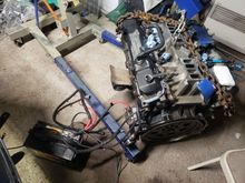 Should there be oil in the engine before compression test?