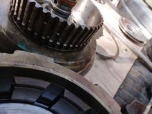 Another angle on the worn gear teeth