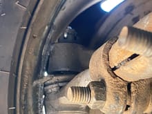 Passenger side outter tie rod