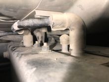 Top of EVAP canister assembly. 
