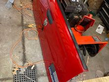 Tailgate came off to work work or replace, rusted out at the bottom