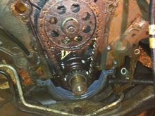 Already had a double chain but it was loose.. When I put the new one on it was much tighter was scared cam was bad