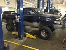 Here is my truck with 35x13.5r15 on 15x10 rims