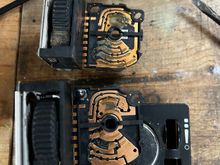 Up top is the original Ram Headlswitch
Bottom is a Dodge Durango headlight switch same year. 

The Fog light circuit is the problem and kept blowing park lamp fuses. 