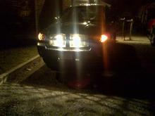 drove home like this...its legal... just everyone flashes me hahah. wont do it again