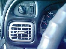 Painted dash bezel semi gloss black and painted guages with stainless coating.