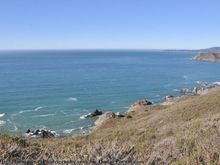 The scenery along California's historic Highway 1