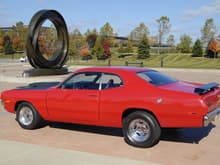 1972 Dodge Demon 340 at the Chrysler Museum