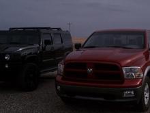 my baby and my work truck