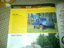 the blue demon finally makes it into a magazine lol