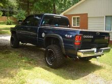 Stock lift...added 33 tires....