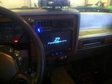8.3 inch flip out monitor from power acoustik... pretty cool the way it opens up.