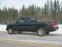 On the way back up to Yellowknife from Calgary