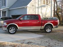 Big Red after a nice cleaning.