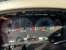 Instrument Cluster Fitment (it's tight but it works) 