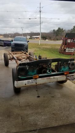 Cab comes off. It wasnt too bad. 