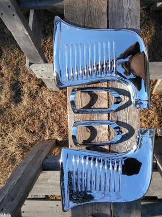 some re-chromed bits and pieces