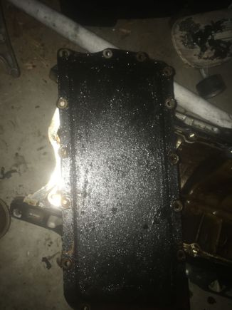 Here's mine after replacement of the aluminum