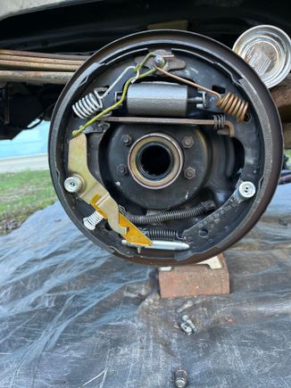 Broke my d*ck doin this outside but i got it done 😁 did both sides while i was at it