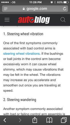 Maybe the guy was right about the control arm bushings. My symptom exactly- vib. on accel. disappears with foot of gas. That's next- closing in. 