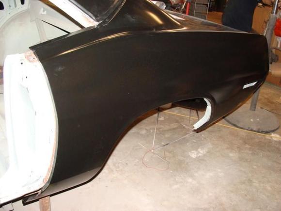 Driver side quarter