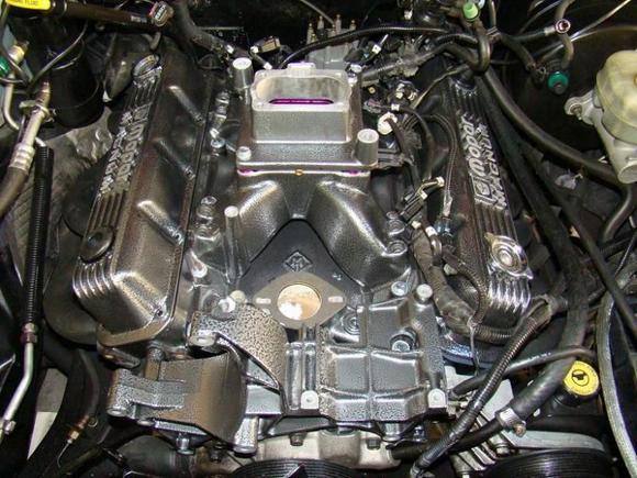 Manifold installed