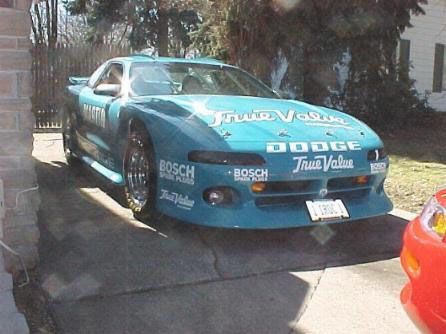 Genuine Nascar IROC Dodge Avenger. Modifed enough to be street legal and driven at least in Ohio...