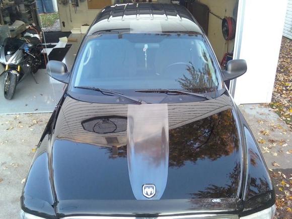 JUst added a Carbon fiber stripe
