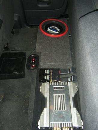 under rear seat