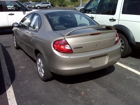 My Newest car. 2002 Chrysler neon from Alberta Canada