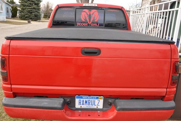 94 tailgate half cleaned